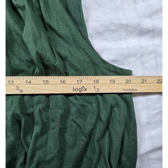 Madewell Sleeveless Crewneck Bubble Top Summit Green L NWT - Picture 10 of 12